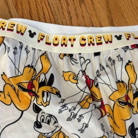Disney Playful Character Pajama Bottoms & top- Red, Yellow, Black nwot - Picture 3 of 6